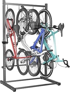 TORACK 4 Bike Freestanding Garage Stand