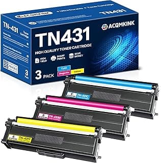ACQMKINK TN431 Cyan Magenta Yellow Toner Cartridge
