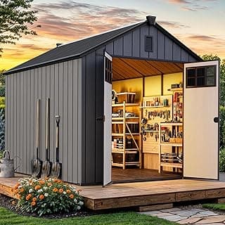 YITAHOME Storage Shed MAYIH2eSbM