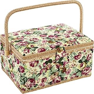 ZOOFOX Large Sewing Basket B0DLWLCXGH