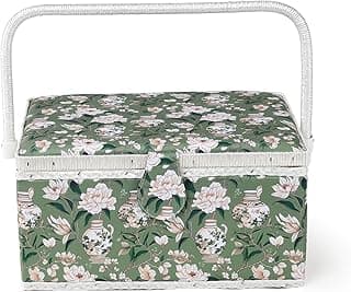 NOTIONSLAND B0DPKJBHXV Basket : Green Flower Charm
