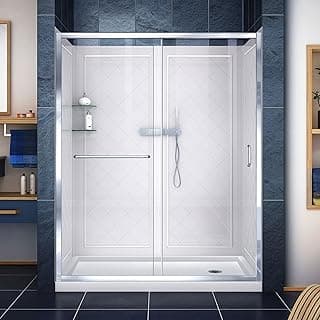 DreamLine Infinity-Z DL-6116R-01CL 30x60x76 Shower Door Base Backwalls